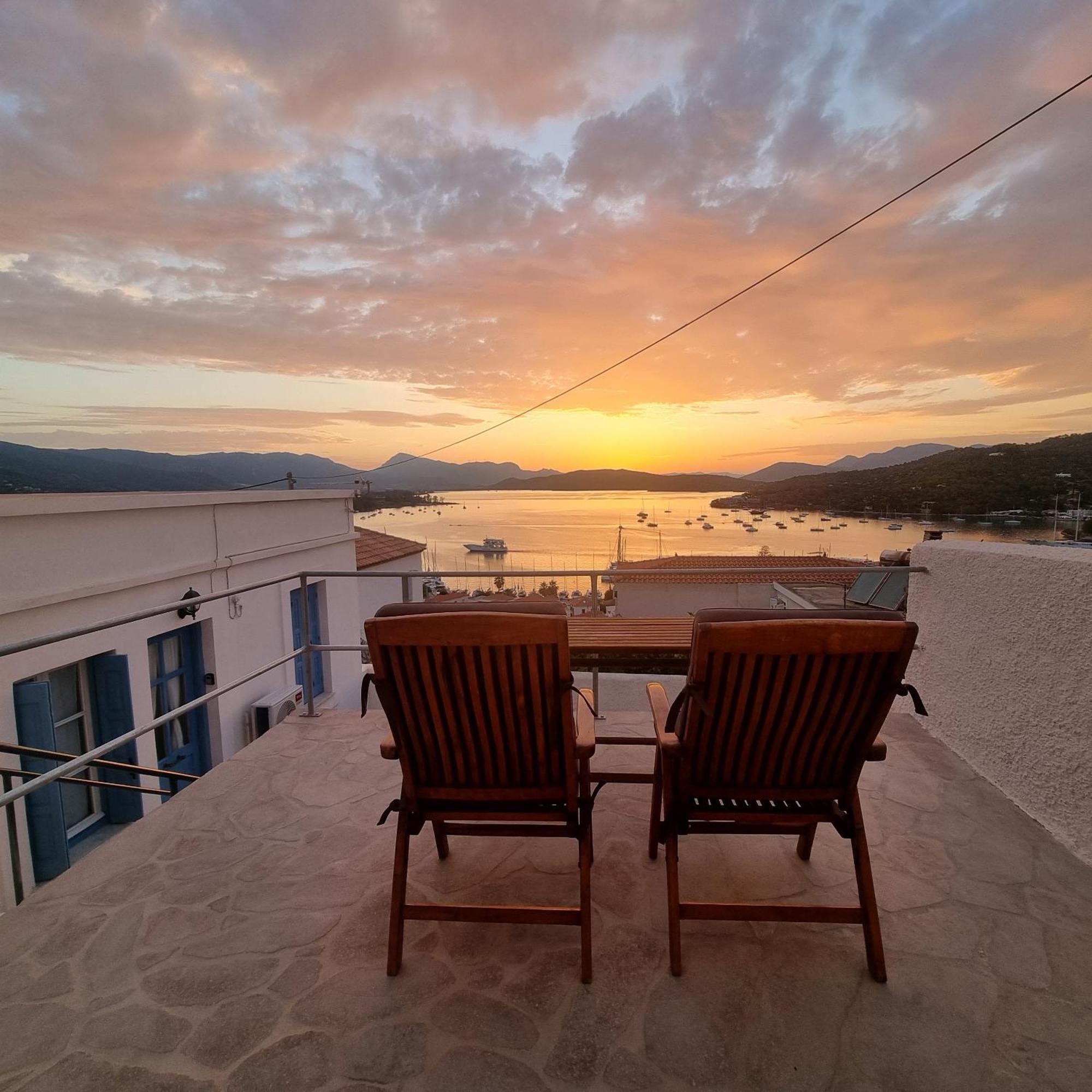 Panoramic View Apartment Poros Town 外观 照片